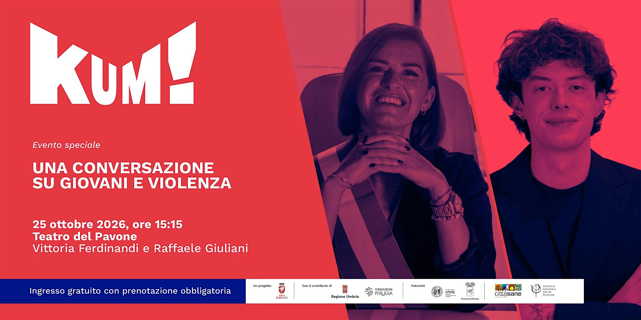 Una conversazione su giovani e violenza con V. Ferdinandi e R. Giuliani