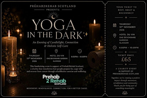Prehab2Rehab Presents Yoga In the Dark