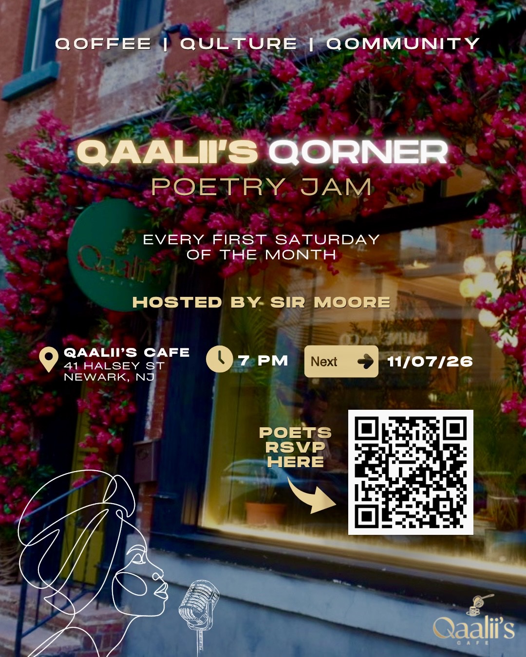 Qaalii’s November Poetry Jam