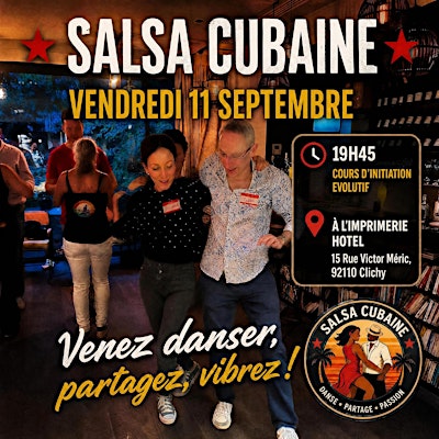 Salsa cubaine (initiation) entre célibataires
