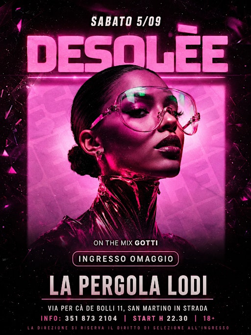 DESOLEÈ X PERGOLA