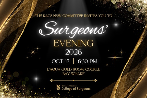 RACS NSW Surgeons' Evening 2026