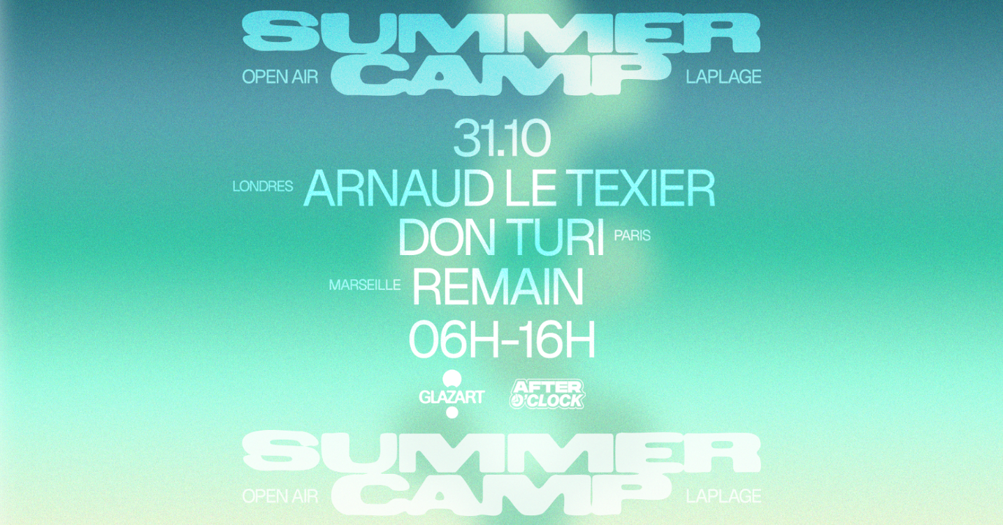 After O'Clock X La Plage Open Air: