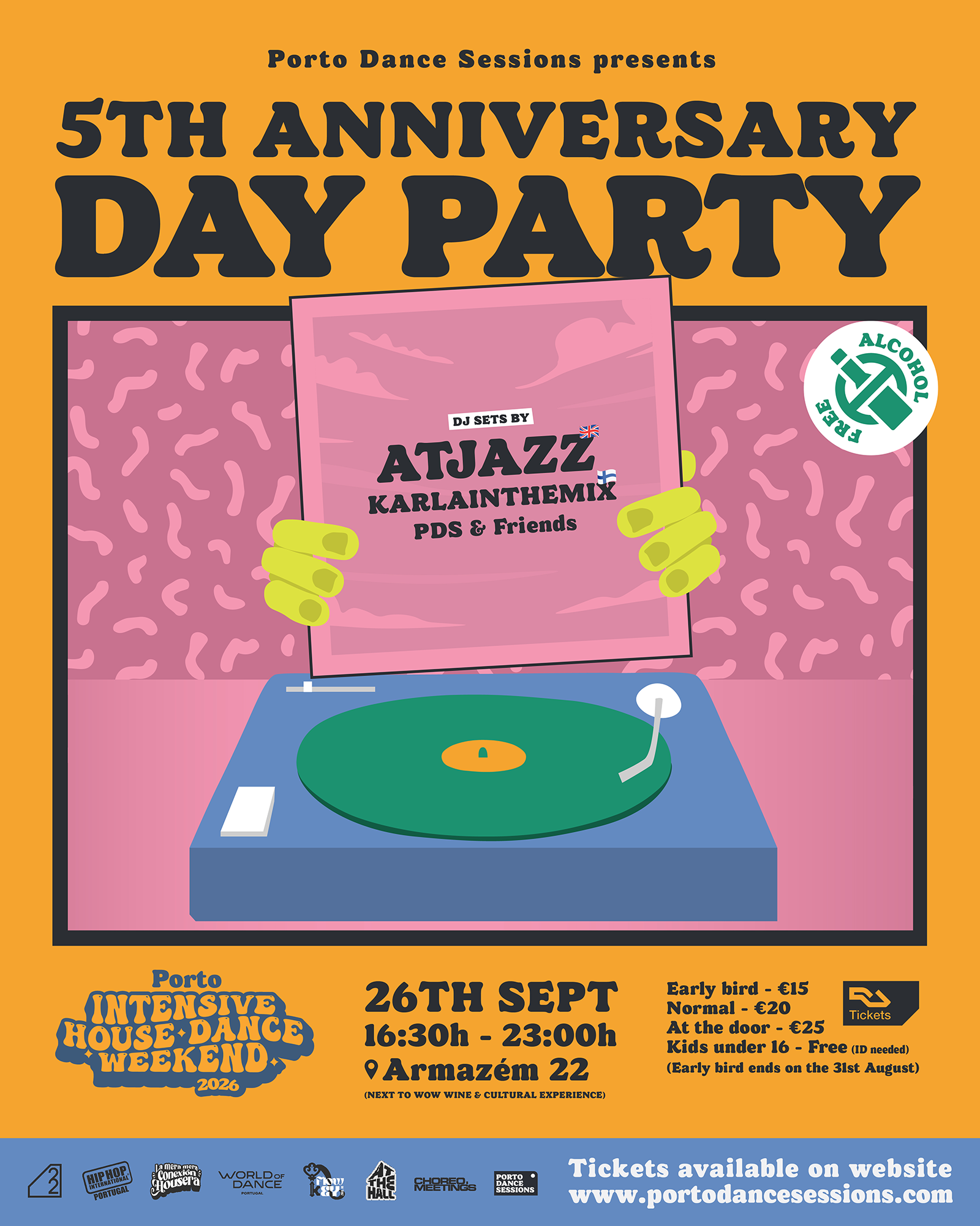 Porto Dance Sessions with Atjazz & Karlainthemix