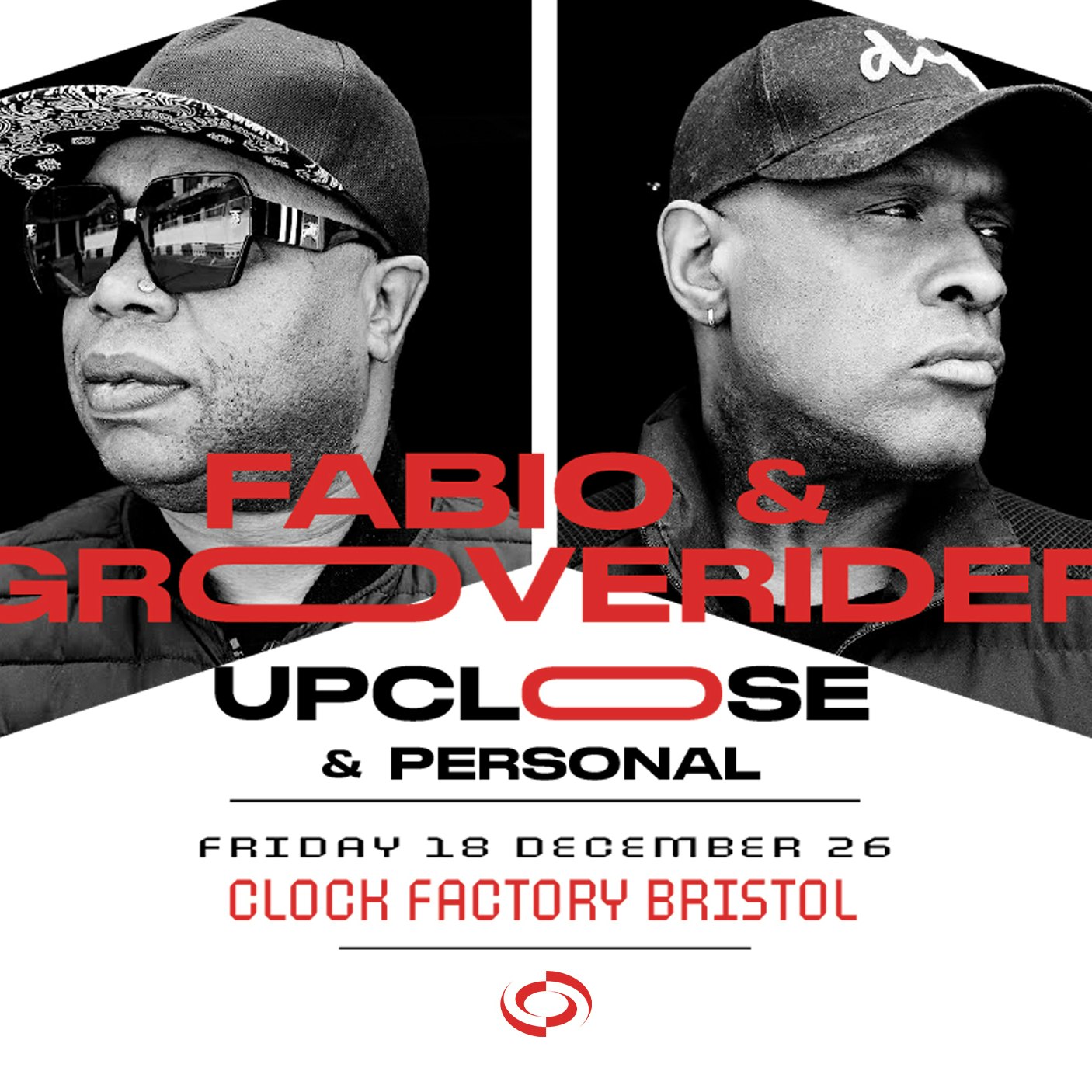 Fabio & Grooverider: Up Close & Personal Tour • Bristol