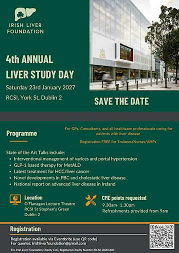 4th Annual Irish Liver Foundation Study Day