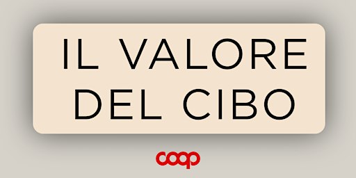 "Il valore del cibo"