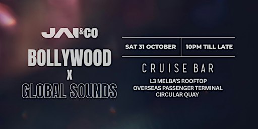 JAI & CO - BOLLYWOOD X GLOBAL SOUNDS