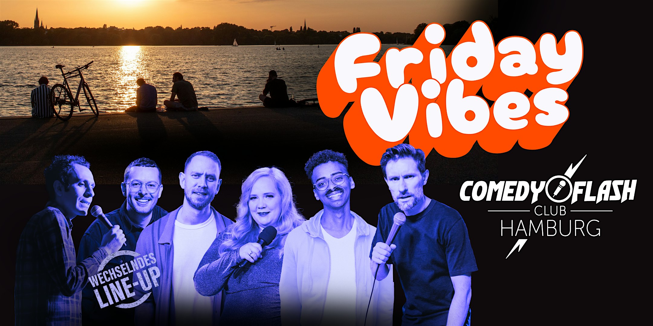 Friday Vibes–Comedy, Drinks & gute Laune