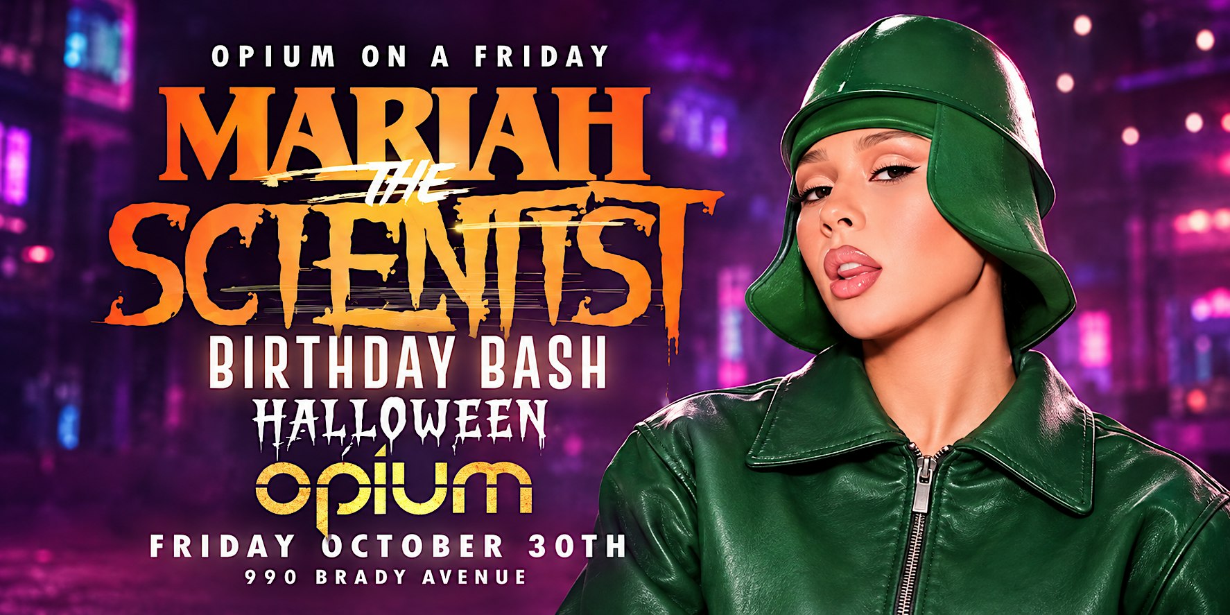 MARIAH THE SCIENTIST BIRTHDAY BASH