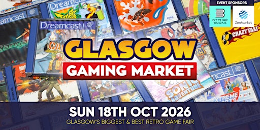 Glasgow Gaming Market - 18th October 2026