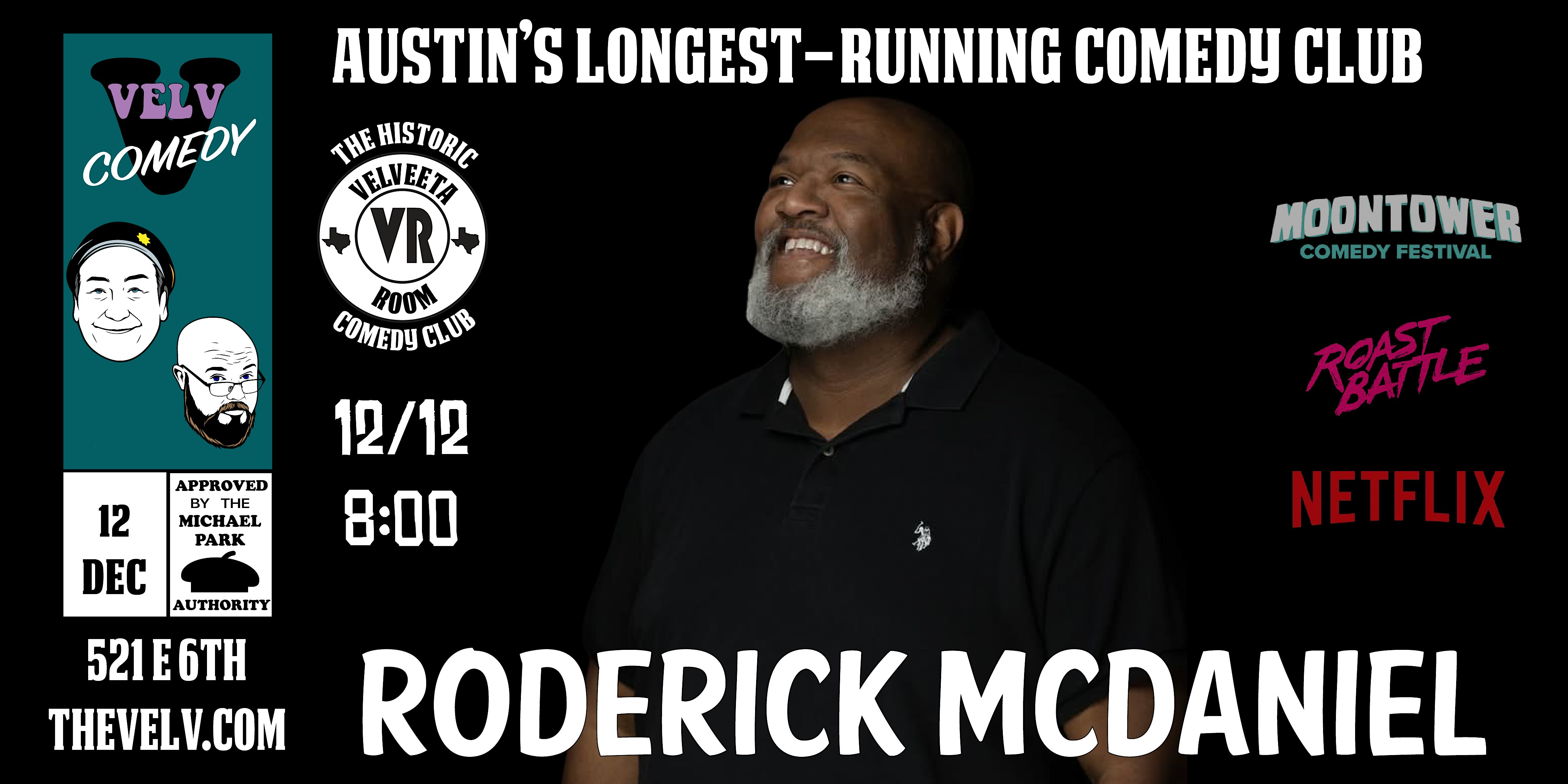 Roderick McDaniel - Live Comedy