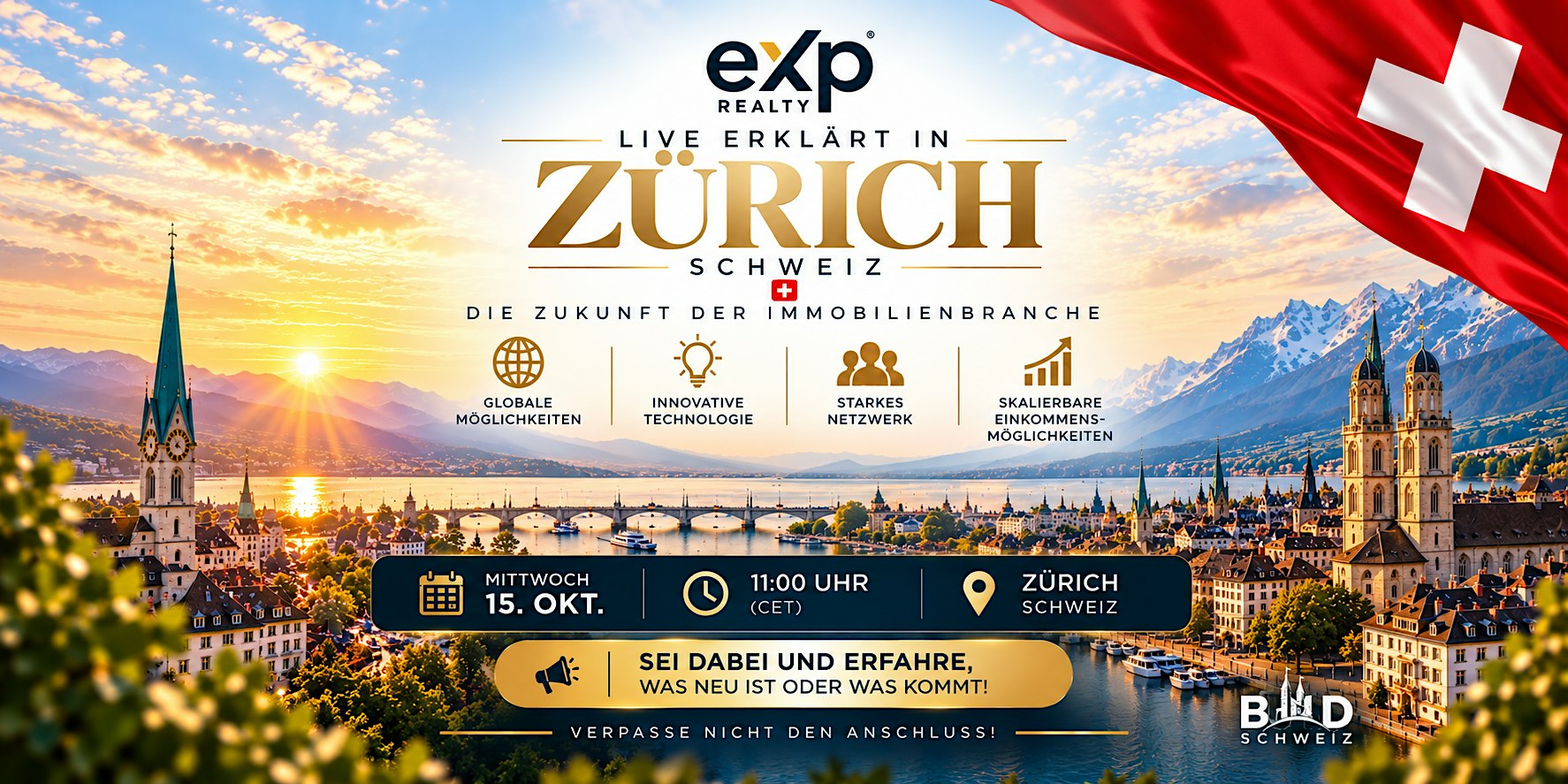eXp Realty live erklärt in Zürich