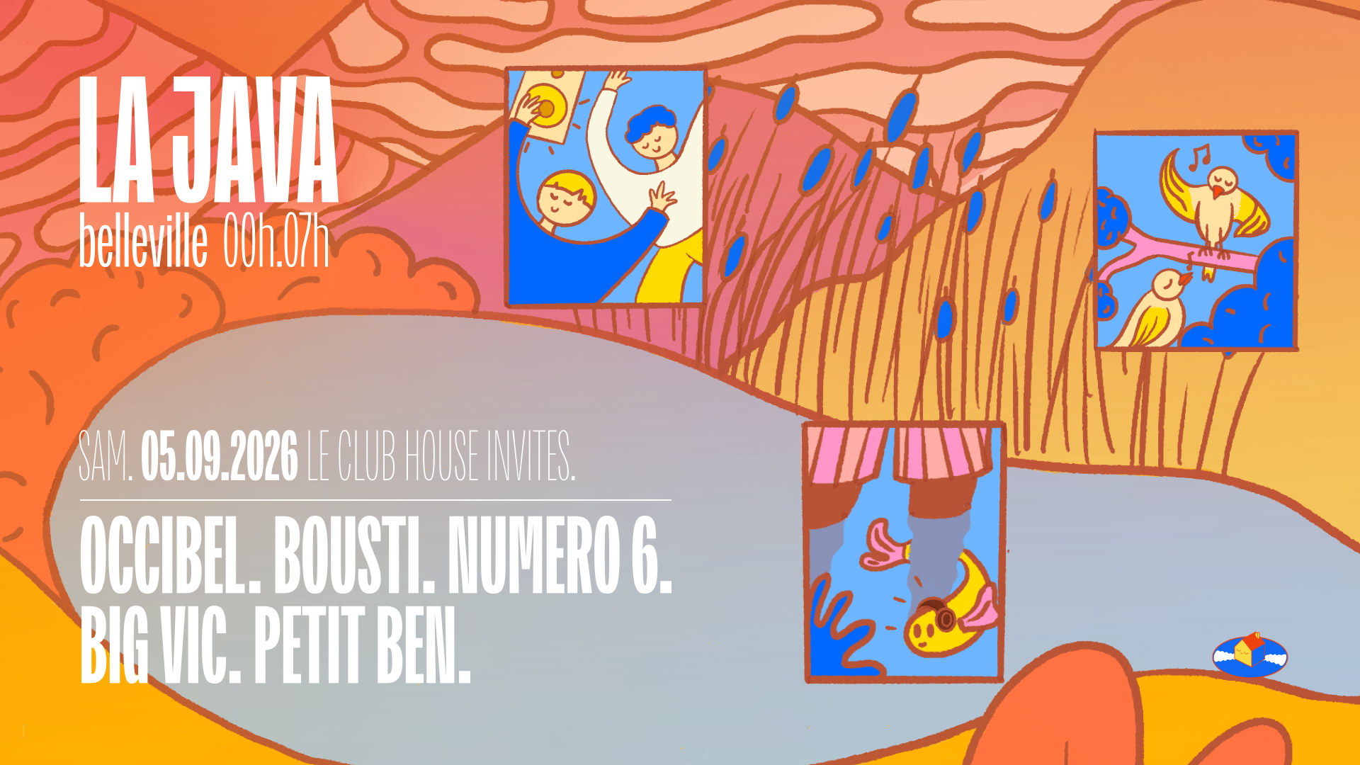 Le Club House : Occibel, Bousti, Numero 6 & More