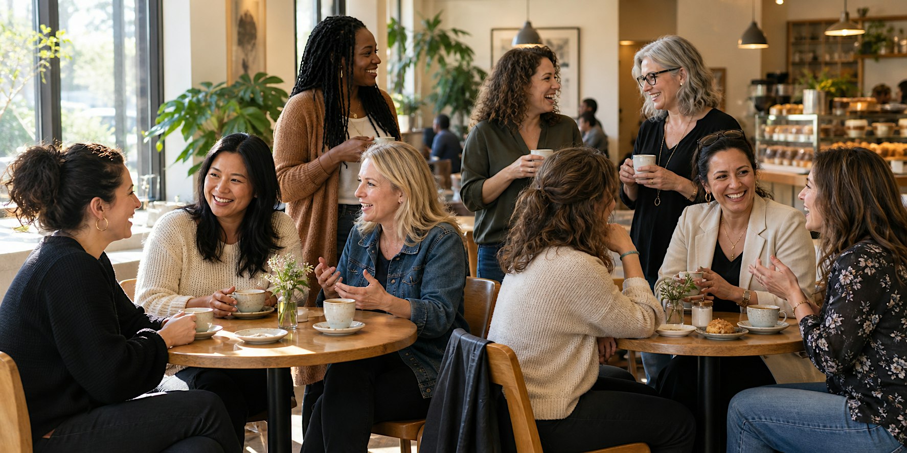 TU PRÓXIMA IDEA EMPIEZA con UN CAFÉ | Encuentro de mujeres