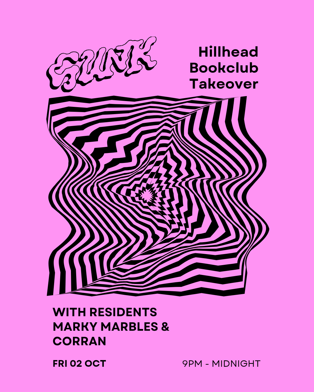 Gunk - Hillhead Bookclub Takeover