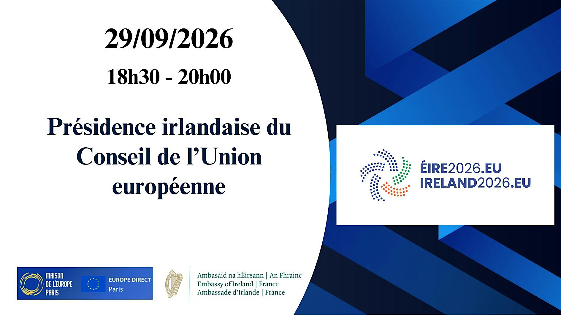 Présidence irlandaise du Conseil de l’Union européenne
