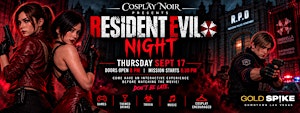 RESIDENT EVIL NIGHT *  T-VIRUS SHOOTER W/ RSVP