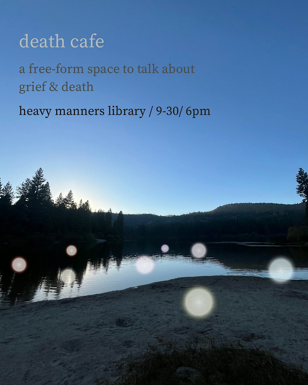 Death Cafe 9/30