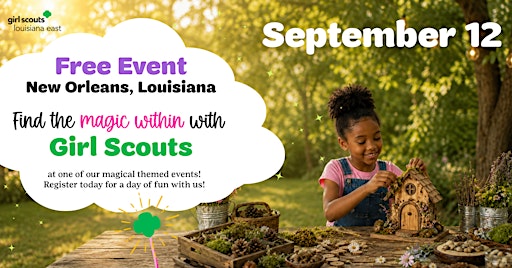 Find the Magic with Girl Scouts