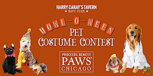 Howl-O-Ween Pet Costume Contest for PAWS Chicago