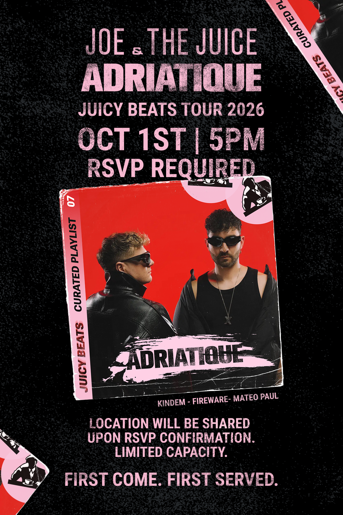 Juicy Beats Tour – Adriatique