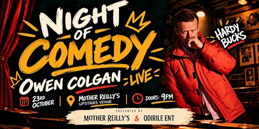 Owen Colgan Night Of Comedy.