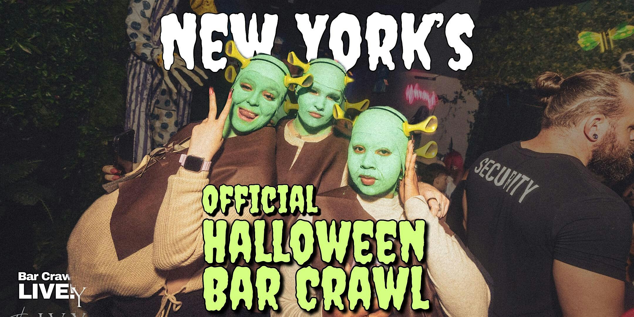 NYC Official Halloween Bar Crawl 2026 By Bar Crawl LIVE!