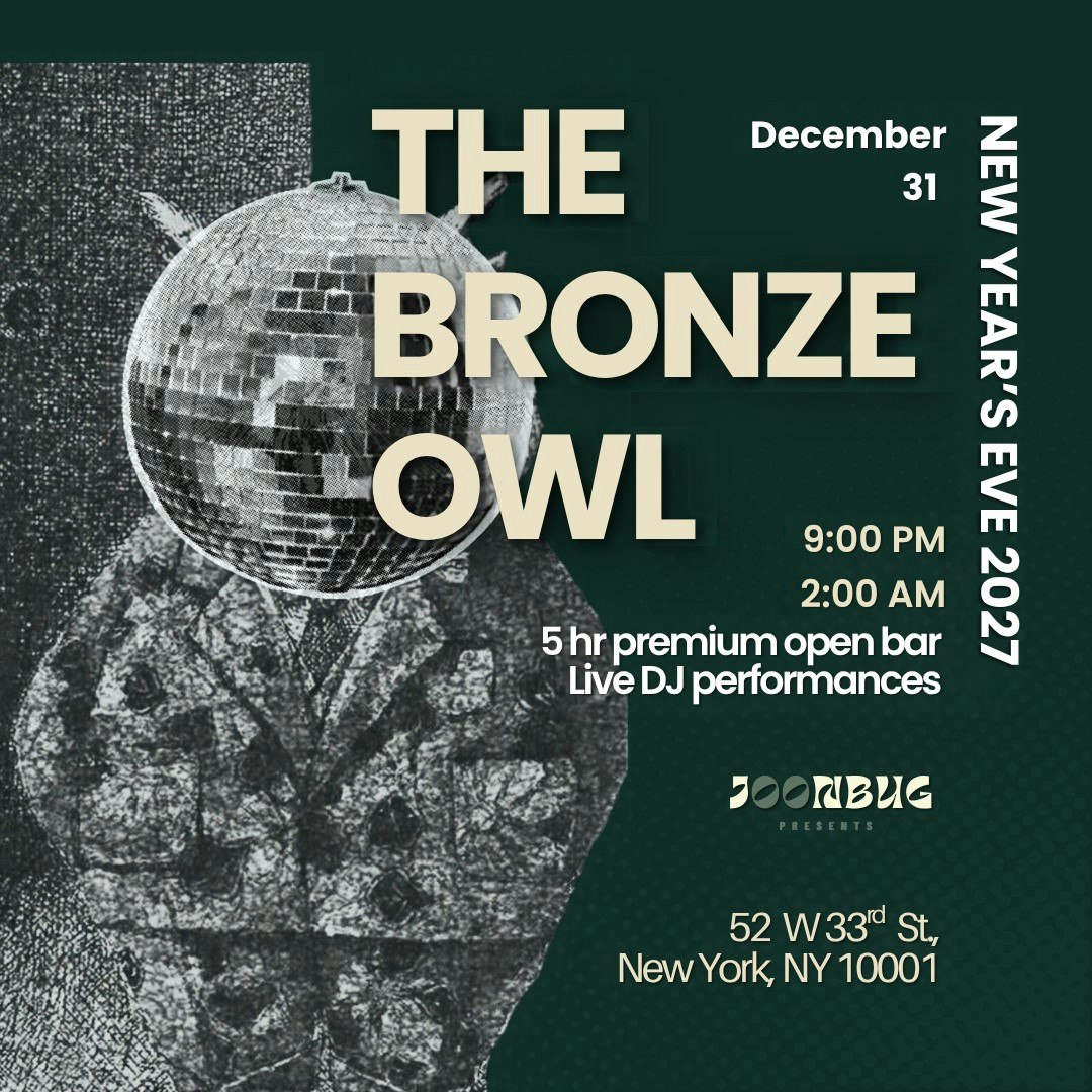 The Bronze Owl NYE 27 NYC