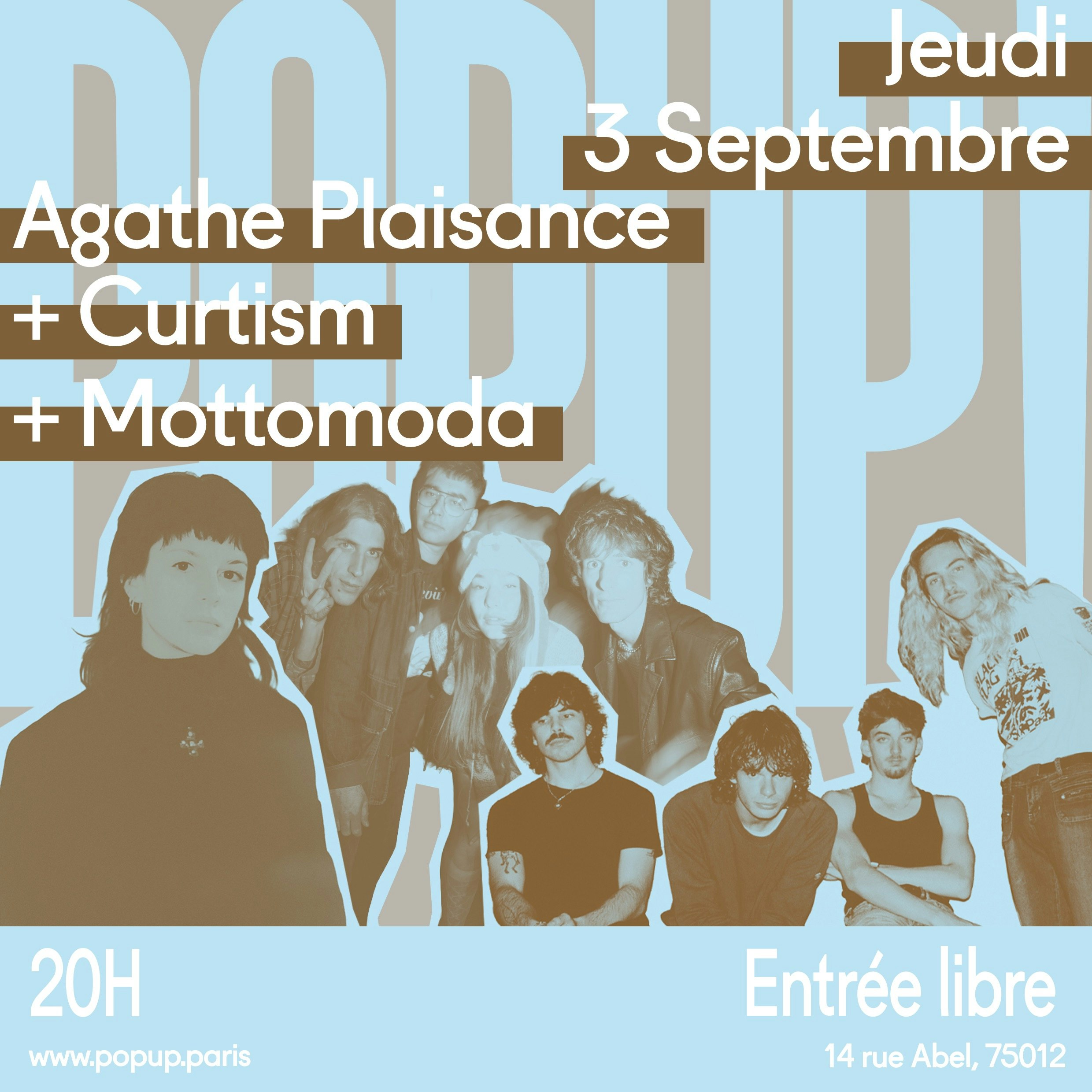 Agathe Plaisance + Curtism + Mottomoda