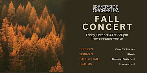 Riverside Orchestra's Fall Concert