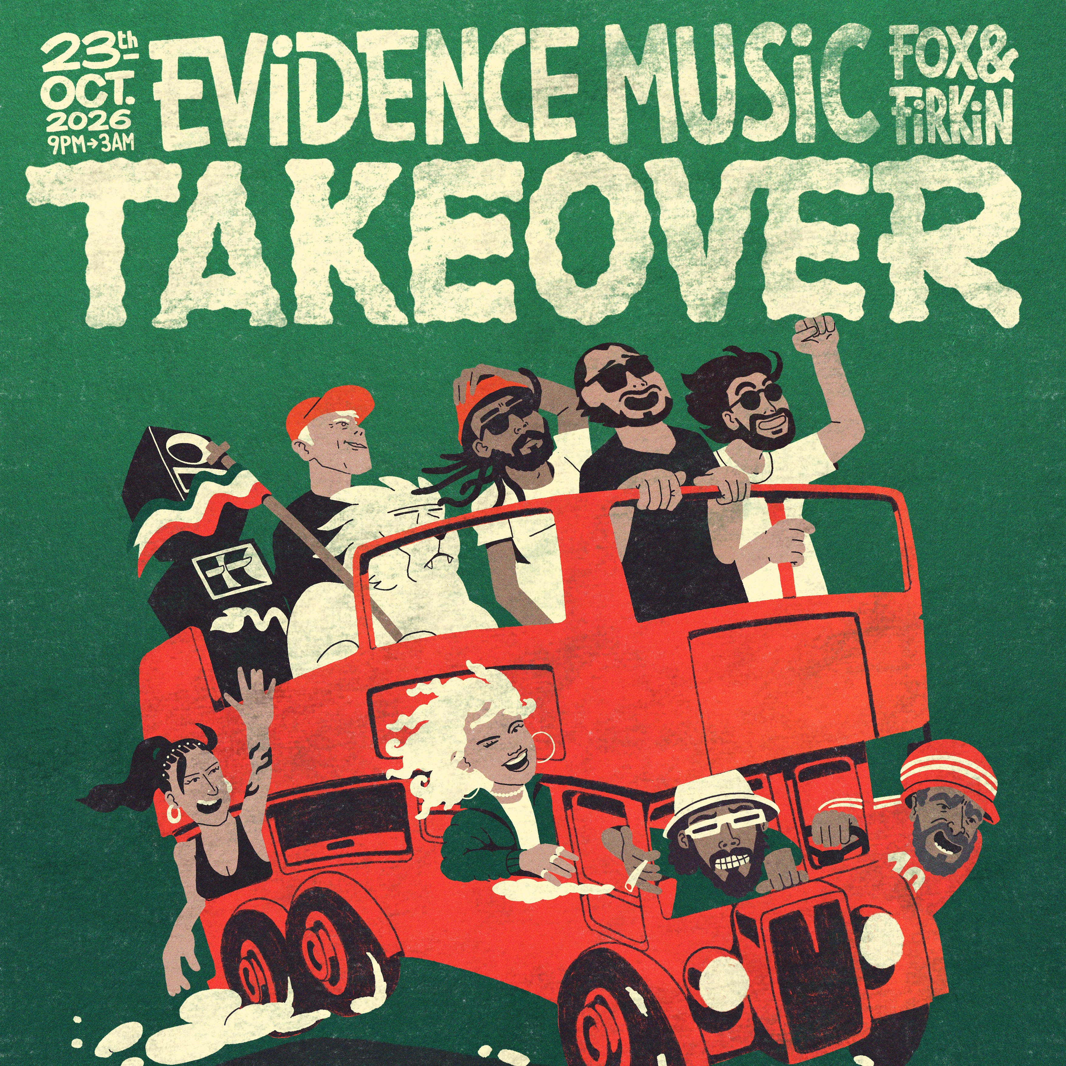 Evidence Music Takeover