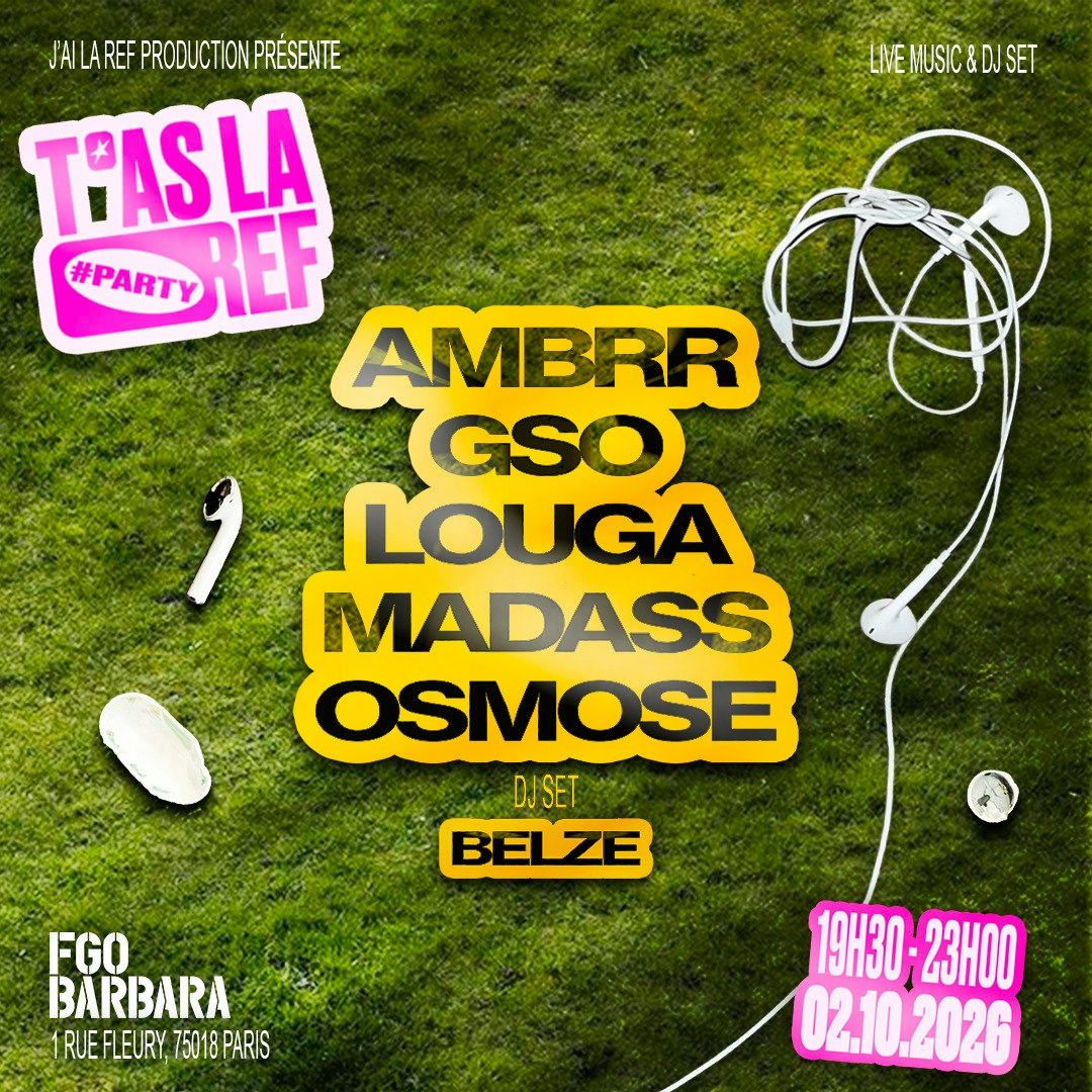 T’as la ref #party !