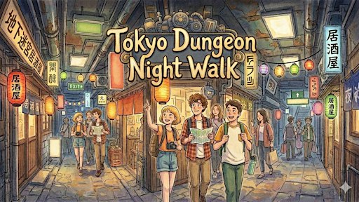 Tokyo Dungeon Night Walk  - 【Vol. 4】 Underground Forests
