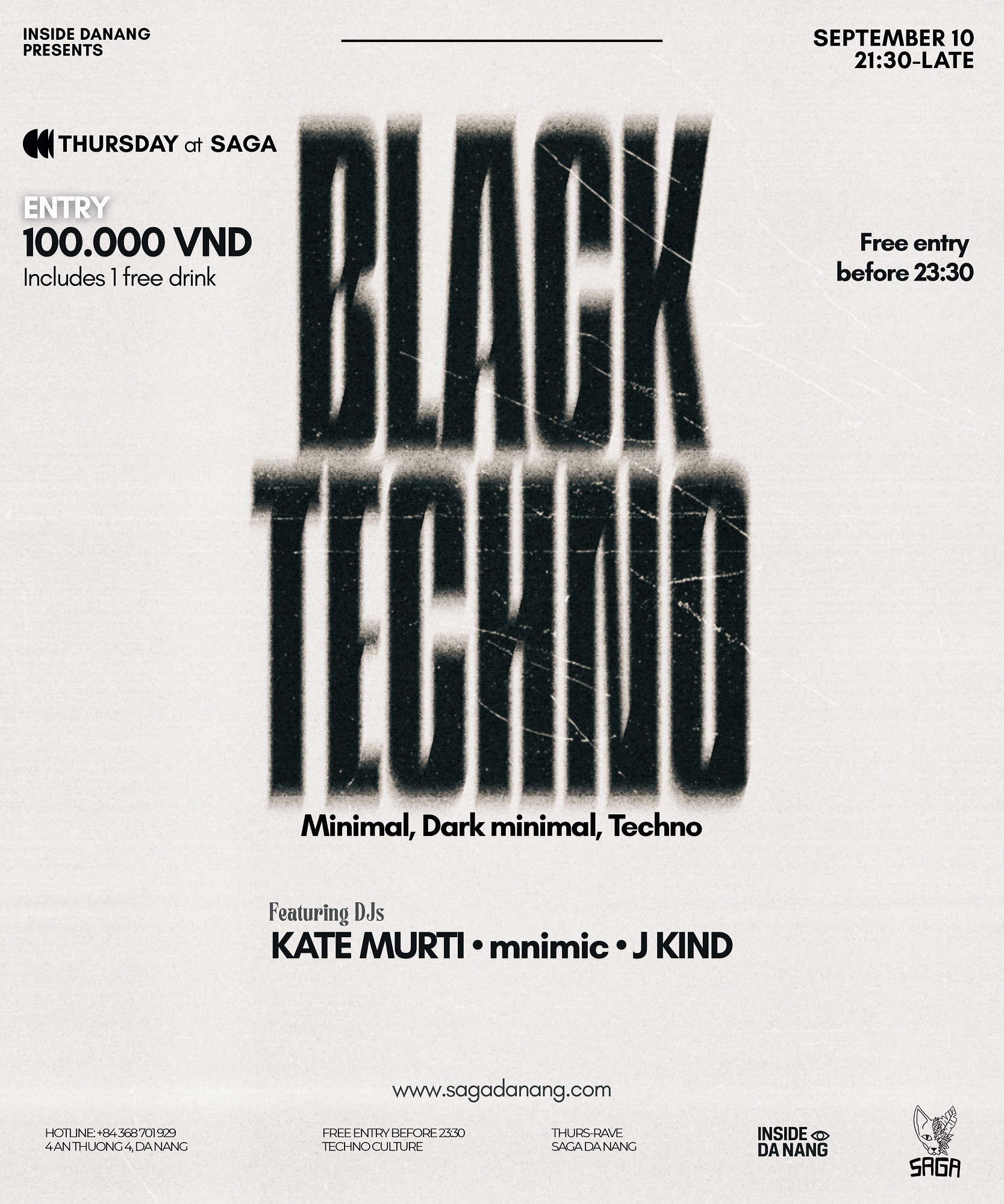 BLACK TECHNO September 10