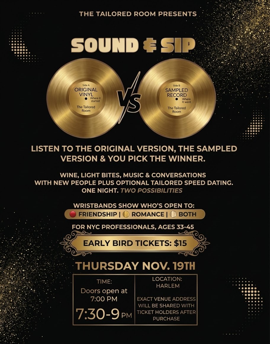Sound & Sip: Originals vs. Samples