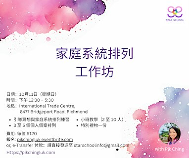 Family Constellation Workshop (Vancouver / Richmond)