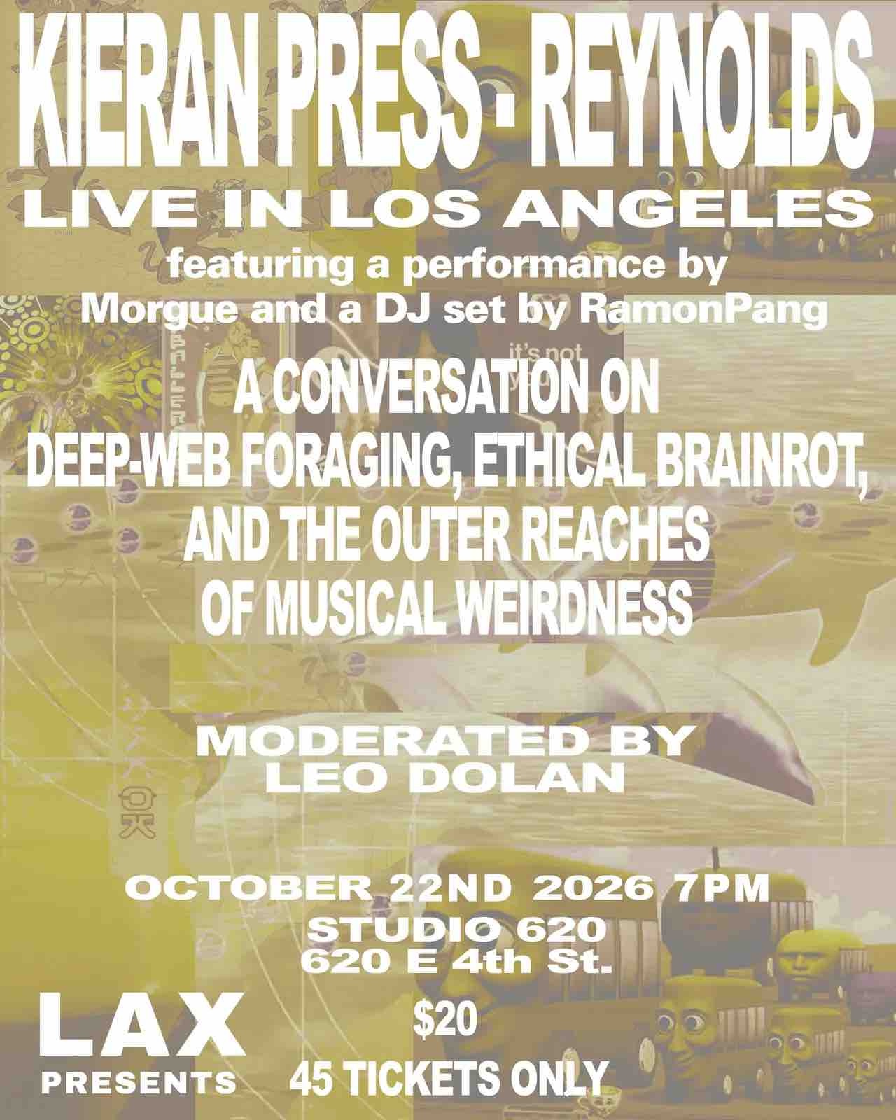 Kieran Press-Reynolds: in conversation