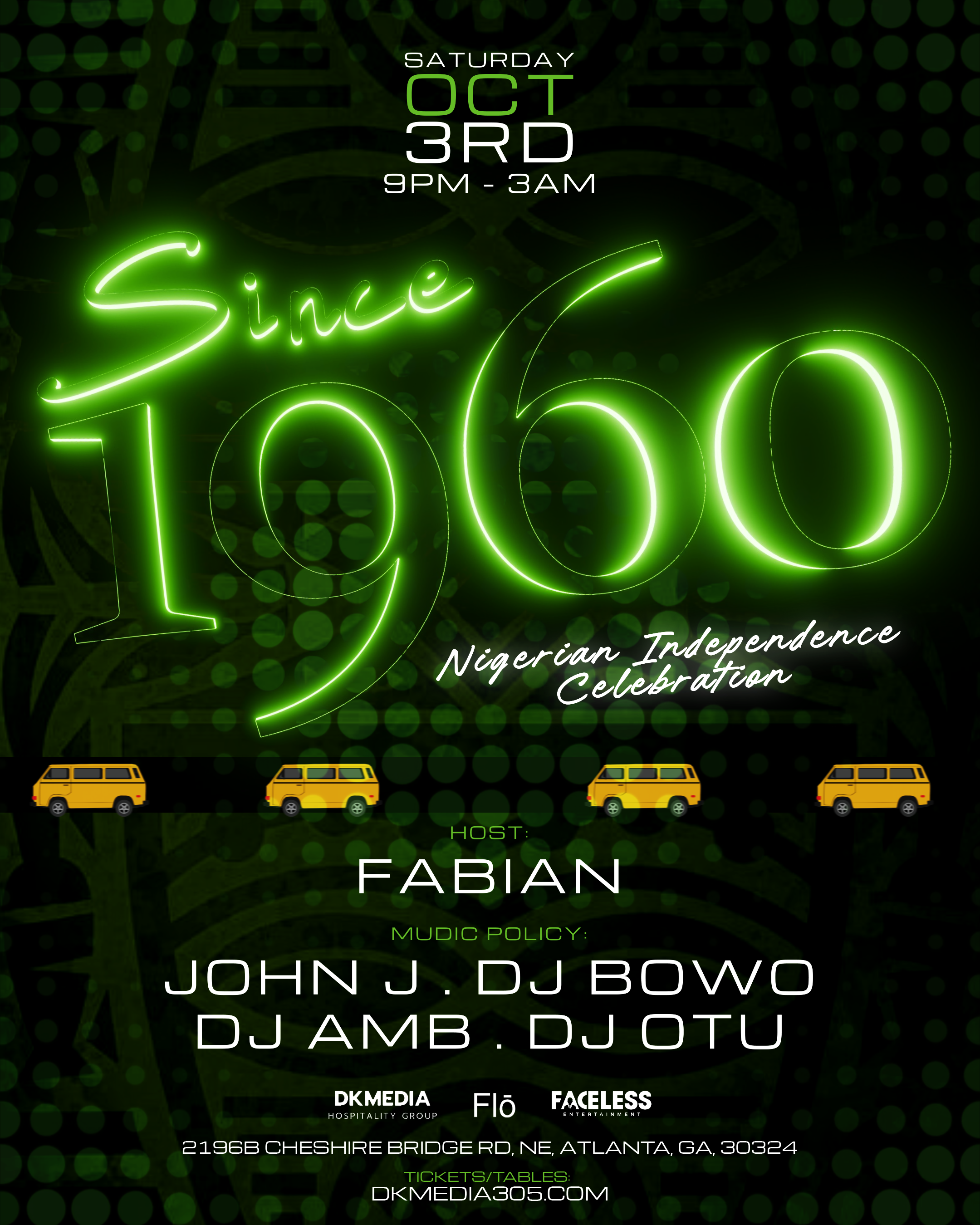 SINCE 1960 (NIGERIAN INDEPENDENCE CELEBRATION)