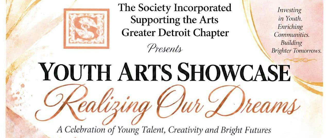 The Society Inc. Greater Detroit Chapter Youth Arts Showcase 2026