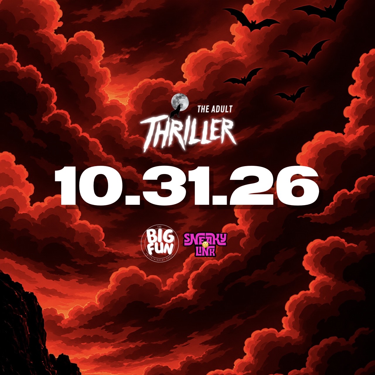 The Adult Thriller Presents “Sinners” Powered  By The BFG & Sneaky Link
