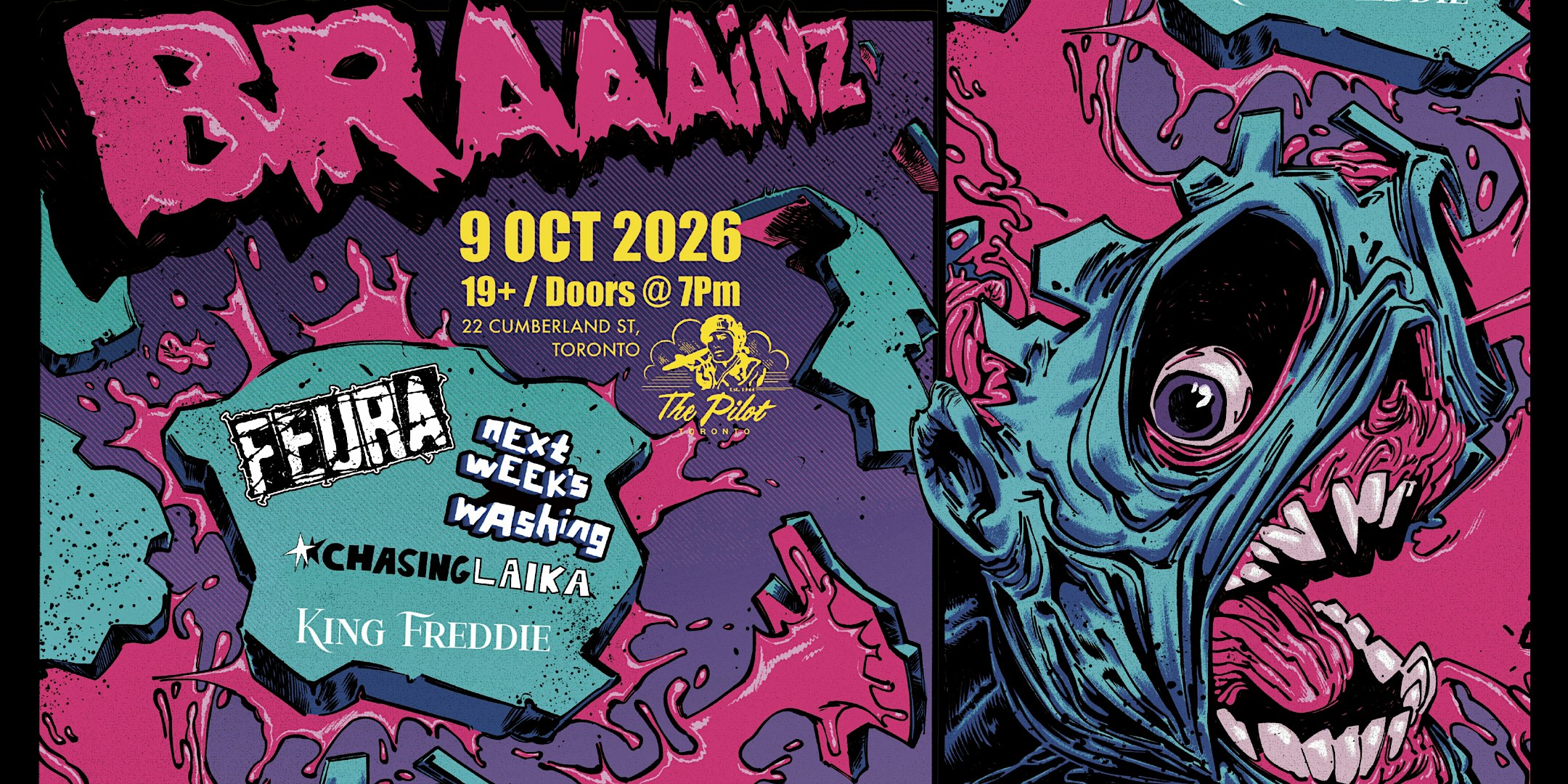 BRAAAiNZ! A Zombie Halloween Party!