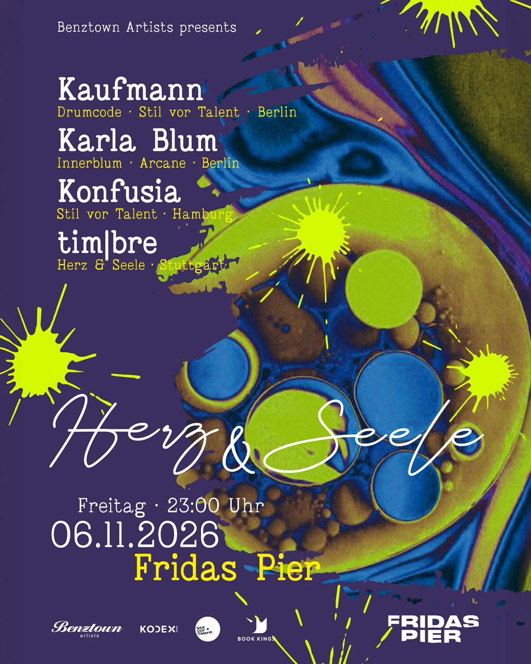 HERZ & SEELE w./ Kaufmann, Karla Blum, Kunfusia, tim|bre