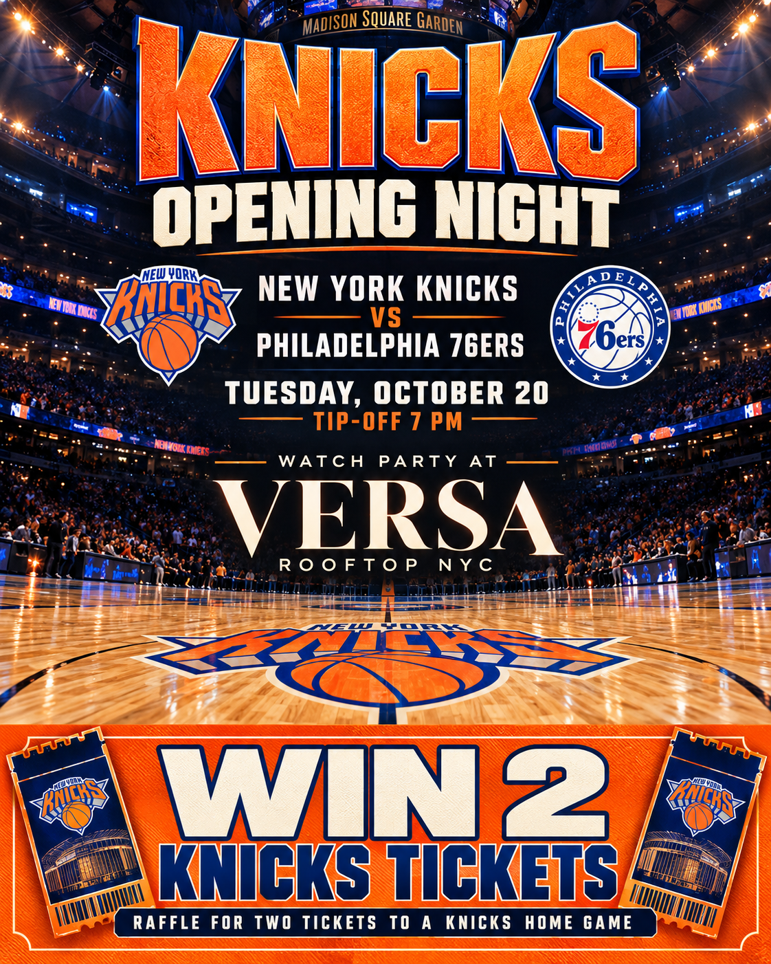 NY Knicks Watch Party