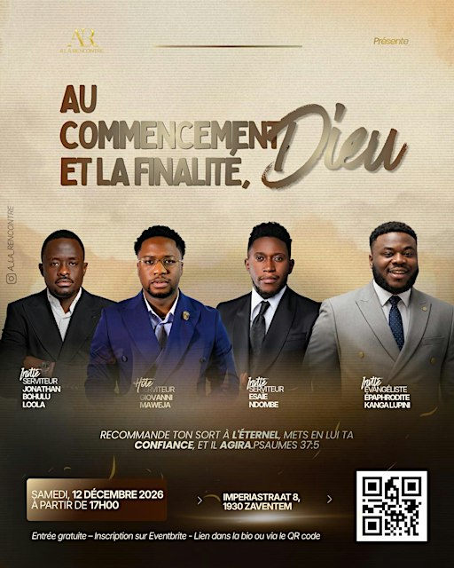 À LA RENCONTRE — LE COMMENCEMENT AVEC DIEU, LA FINALITÉ AVEC DIEU