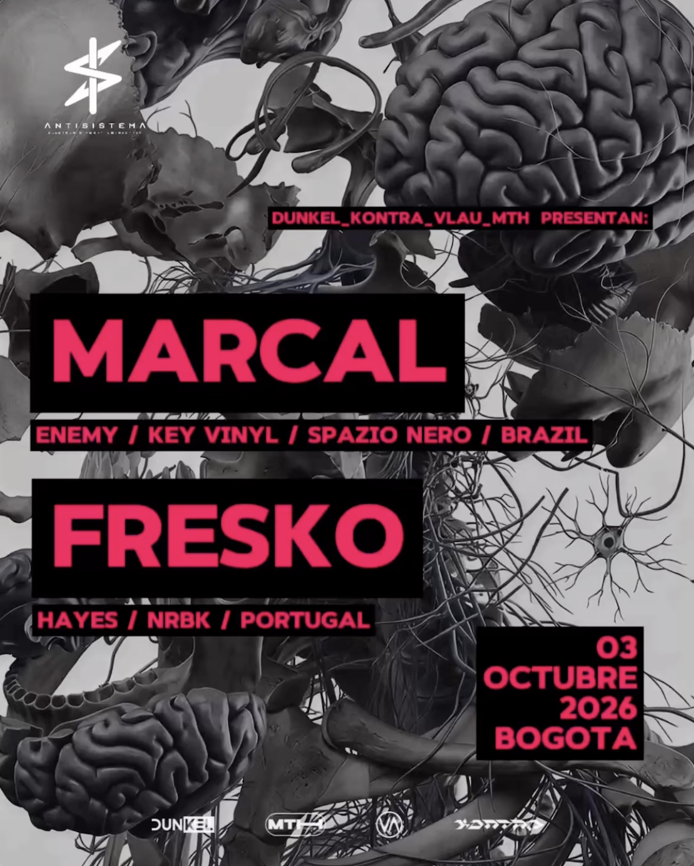 Marcal + FRESKO (DUNKEL / Kontra / MTH / Vlau Pres.)