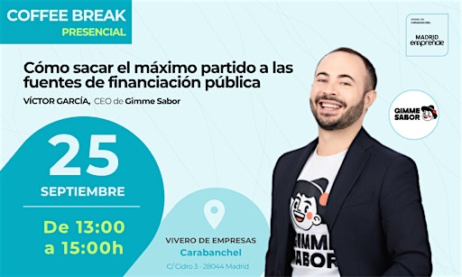 COFFEE BREAK I Cómo sacar el máximo partido a las fuentes de financiación