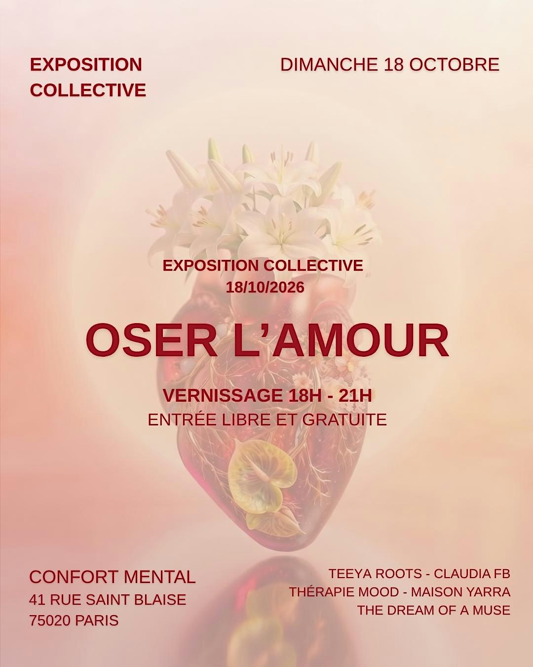 OSER L'AMOUR - Vernissage de l'exposition