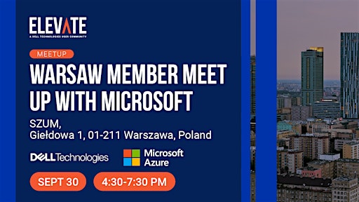 Warsaw Member Meet Up With Microsoft