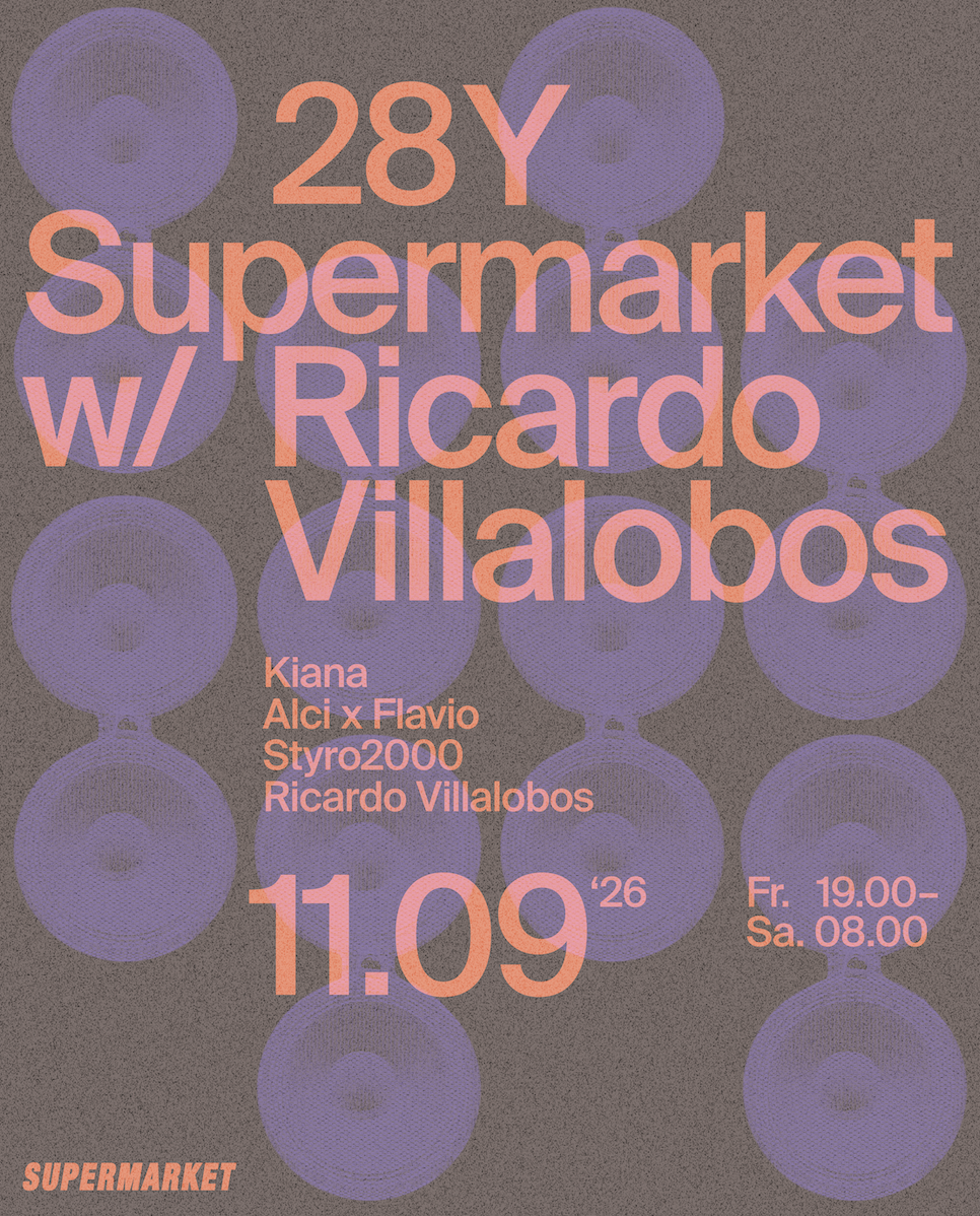 28 YEARS Supermarket W/ Ricardo Villalobos